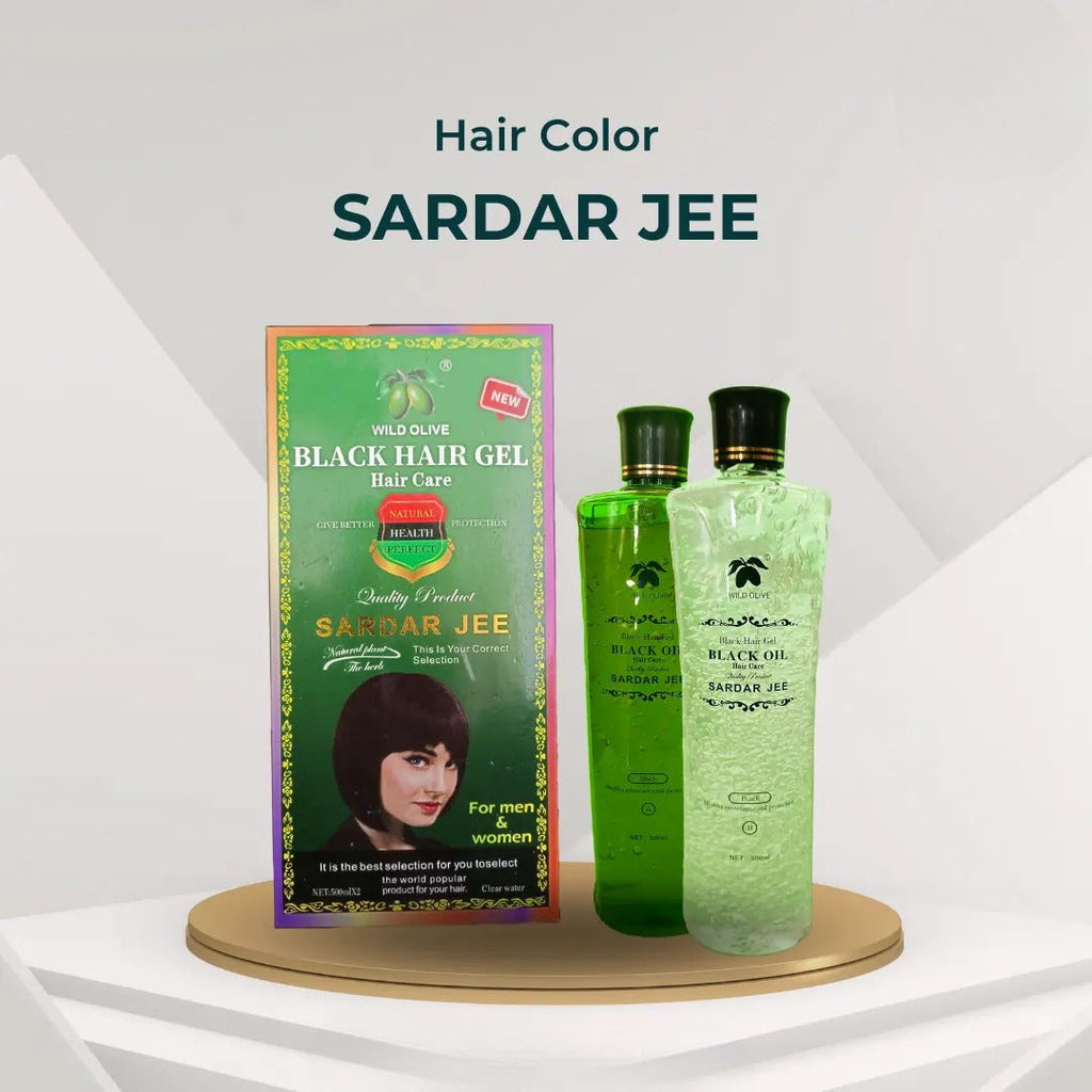 Original Sardar Jee Hair Color Gel For Men & Women - 1000 ML